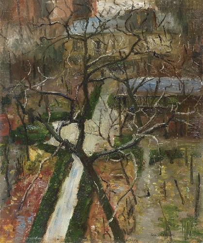 Lovis Corinth Blick aus dem Berliner Atelier china oil painting image